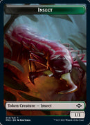 Clue Token (15) // Insect Token [Modern Horizons 2 Tokens] - Rocket TCG
