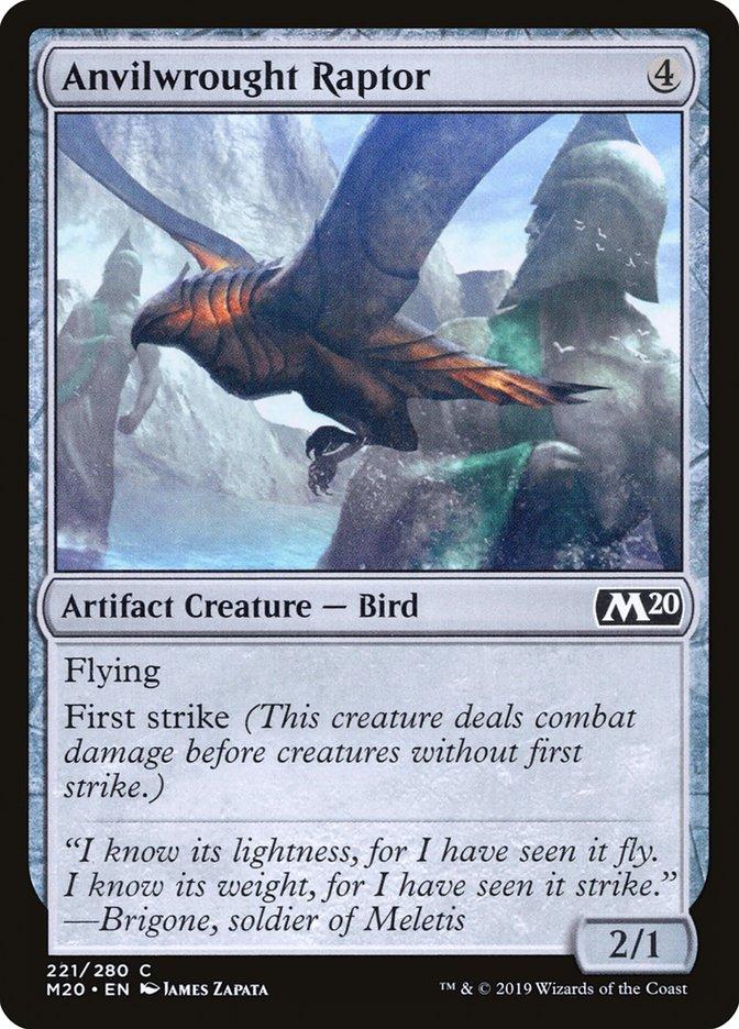 Anvilwrought Raptor [Core Set 2020] - Rocket TCG