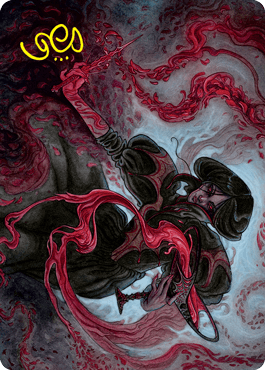 Change of Fortune Art Card (Gold-Stamped Signature) [Innistrad: Crimson Vow Art Series] - Rocket TCG