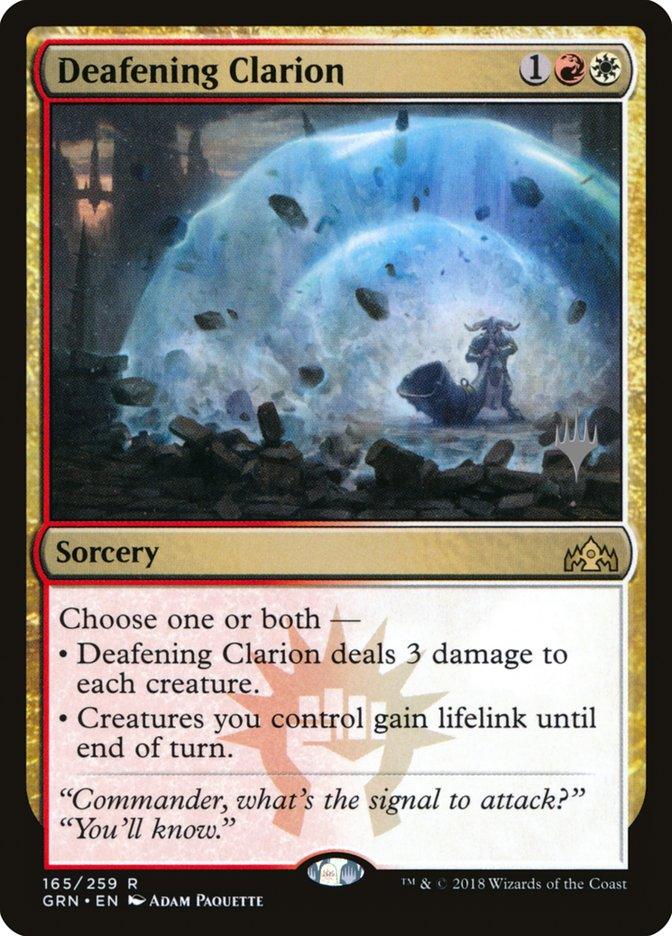Deafening Clarion (Promo Pack) [Guilds of Ravnica Promos] - Rocket TCG