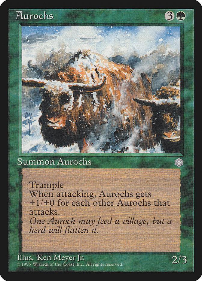 Aurochs [Ice Age] - Rocket TCG
