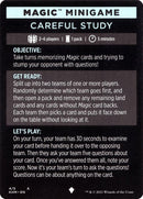 Careful Study (Magic Minigame) [Kaldheim Minigame] - Rocket TCG