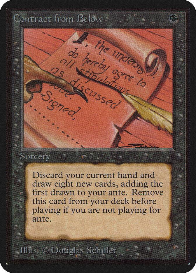 Contract from Below [Alpha Edition] - Rocket TCG