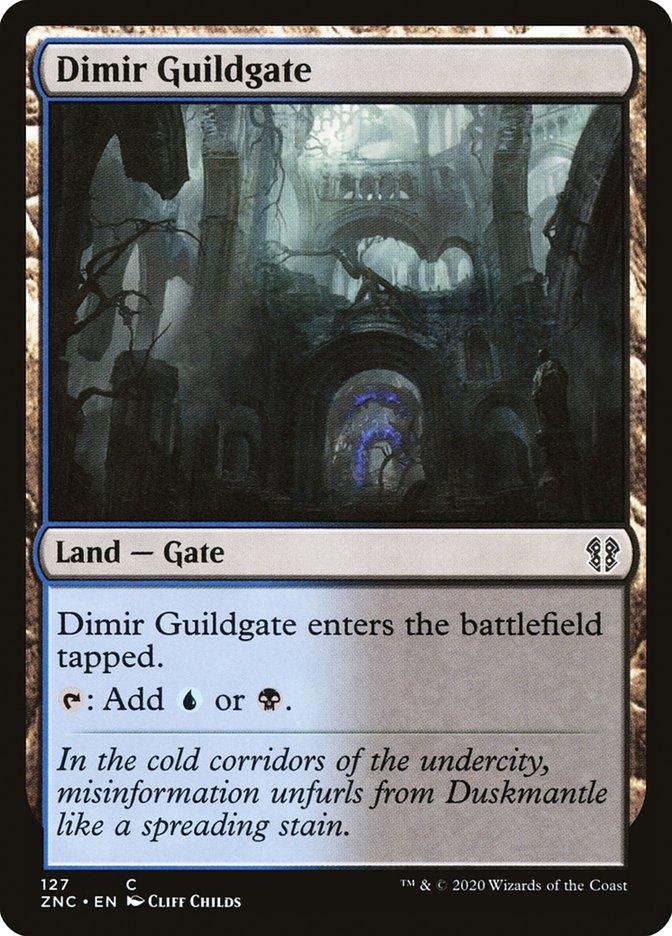 Dimir Guildgate [Zendikar Rising Commander] - Rocket TCG