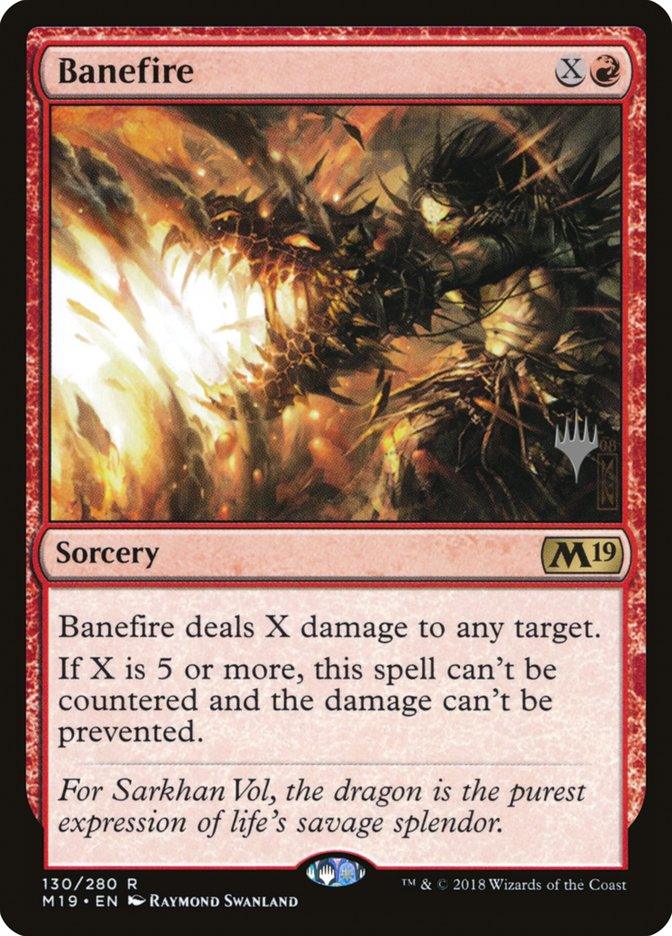 Banefire (Promo Pack) [Core Set 2019 Promos] - Rocket TCG