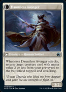 Bereaved Survivor // Dauntless Avenger [Innistrad: Midnight Hunt] - Rocket TCG
