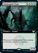 Daemogoth Titan (Extended Art) [Strixhaven: School of Mages] - Rocket TCG