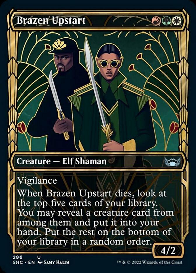 Brazen Upstart (Showcase Golden Age) [Streets of New Capenna] - Rocket TCG