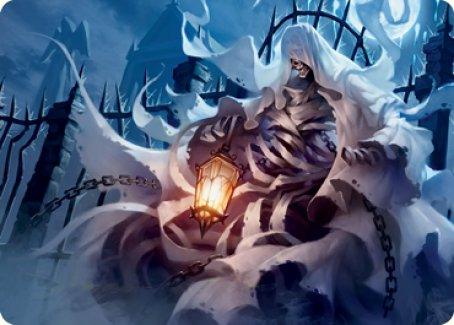 Cemetery Illuminator Art Card [Innistrad: Crimson Vow Art Series] - Rocket TCG