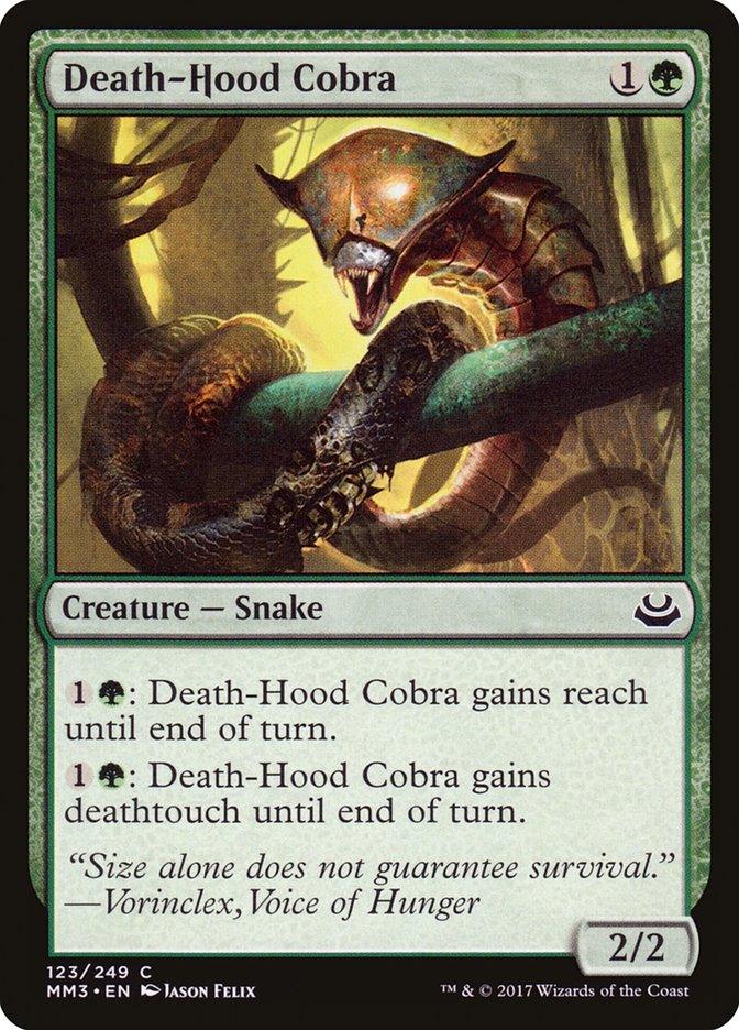 Death-Hood Cobra [Modern Masters 2017] - Rocket TCG