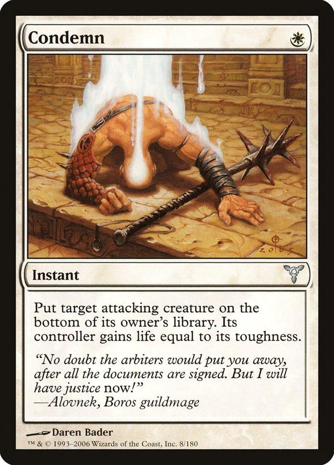 Condemn [Dissension] - Rocket TCG