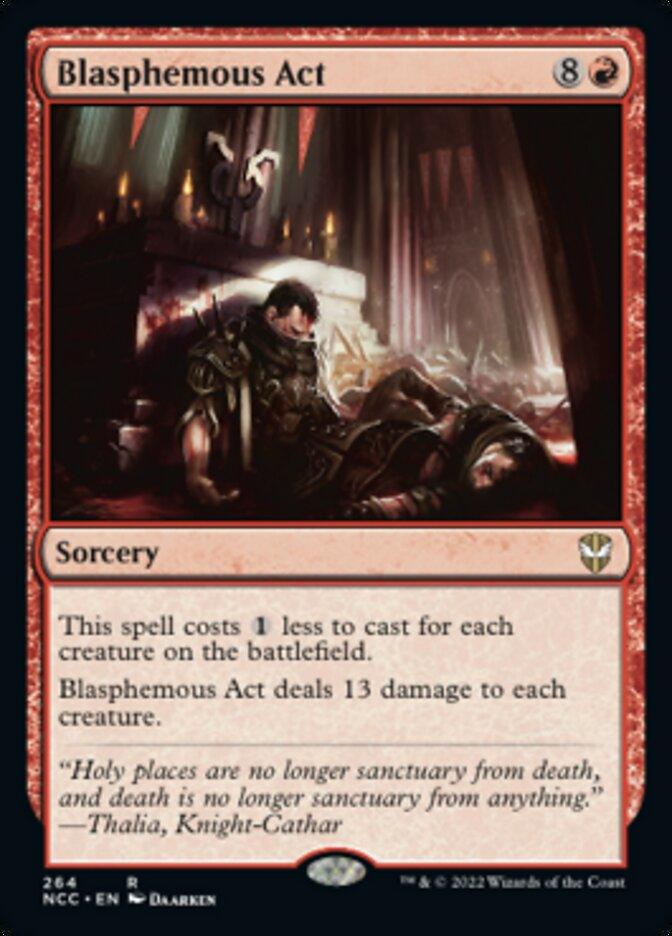 Blasphemous Act [Streets of New Capenna Commander] - Rocket TCG