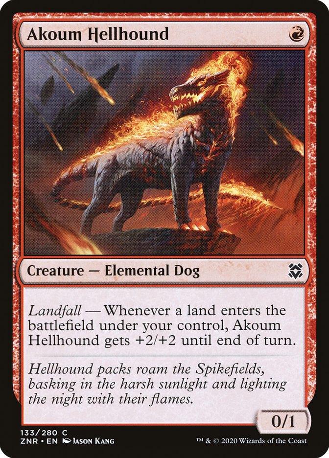 Akoum Hellhound [Zendikar Rising] - Rocket TCG
