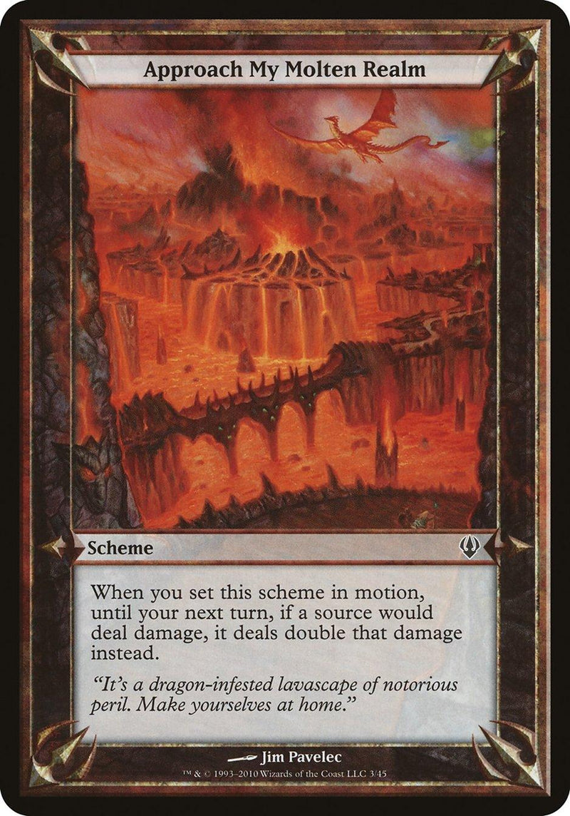 Approach My Molten Realm (Schemes) [Archenemy Schemes] - Rocket TCG