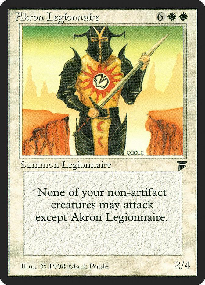 Akron Legionnaire [Legends] - Rocket TCG