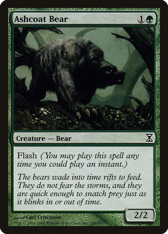 Ashcoat Bear [Time Spiral] - Rocket TCG