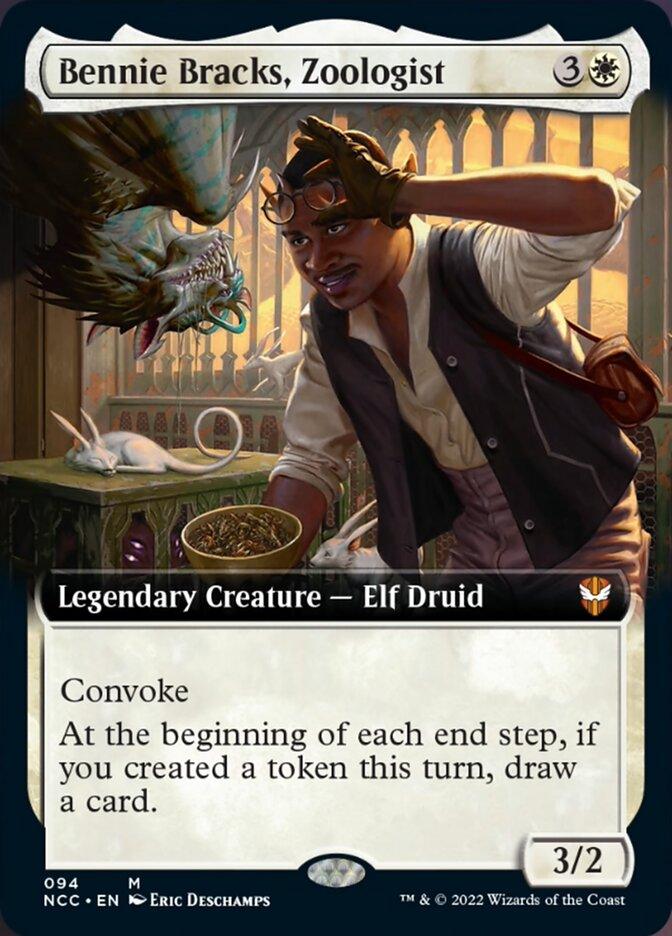 Bennie Bracks, Zoologist (Extended Art) [Streets of New Capenna Commander] - Rocket TCG