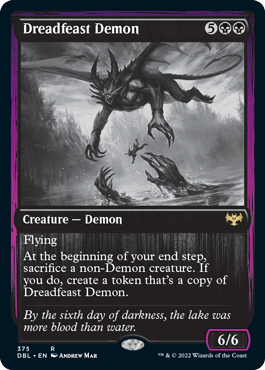 Dreadfeast Demon [Innistrad: Double Feature] - Rocket TCG