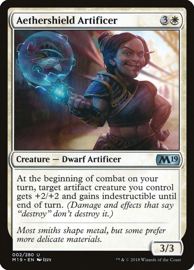 Aethershield Artificer [Core Set 2019] - Rocket TCG