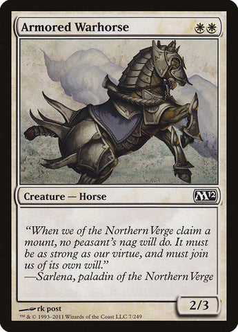 Armored Warhorse [Magic 2012] - Rocket TCG