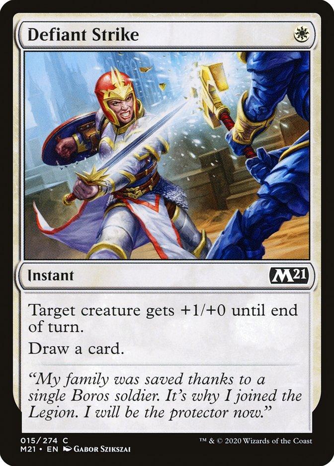 Defiant Strike [Core Set 2021] - Rocket TCG
