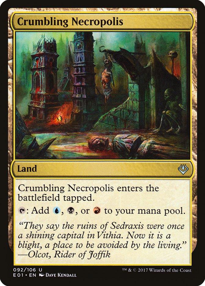 Crumbling Necropolis [Archenemy: Nicol Bolas] - Rocket TCG