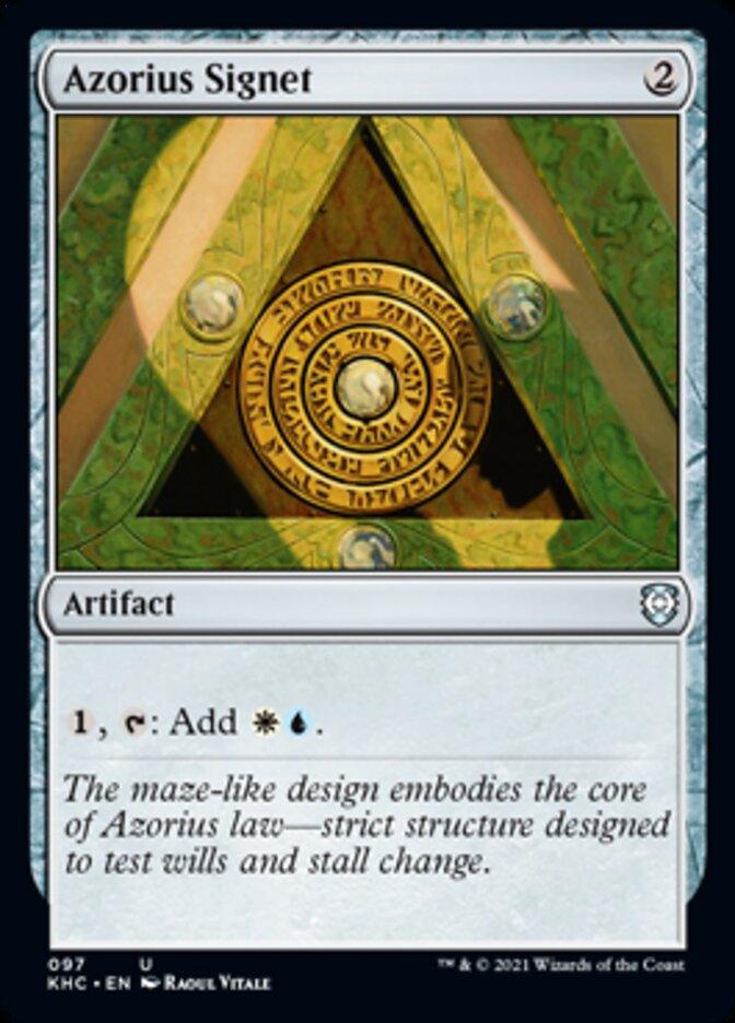 Azorius Signet [Kaldheim Commander] - Rocket TCG