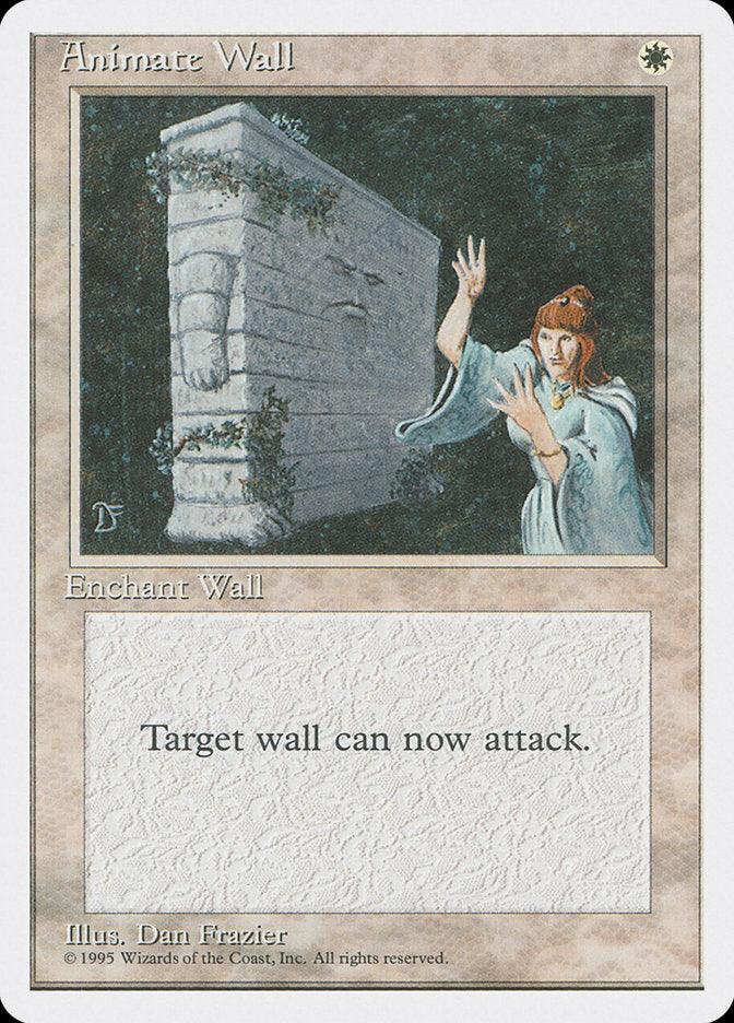 Animate Wall [Fourth Edition] - Rocket TCG