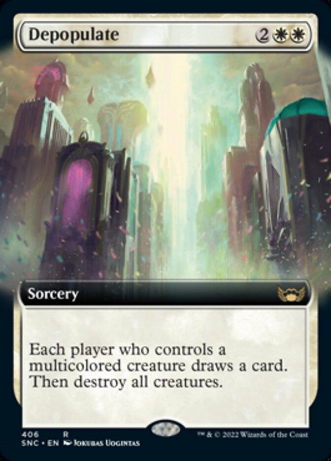 Depopulate (Extended Art) [Streets of New Capenna] - Rocket TCG