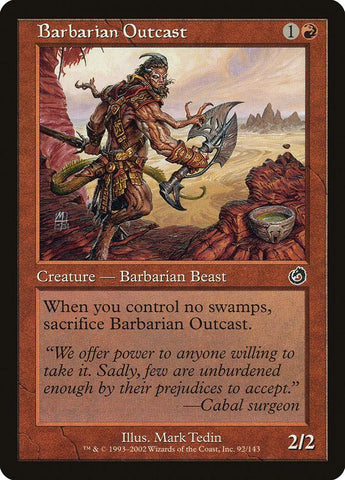 Barbarian Outcast [Torment] - Rocket TCG
