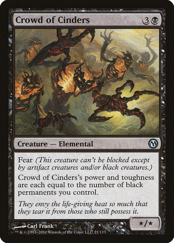 Crowd of Cinders [Duels of the Planeswalkers] - Rocket TCG