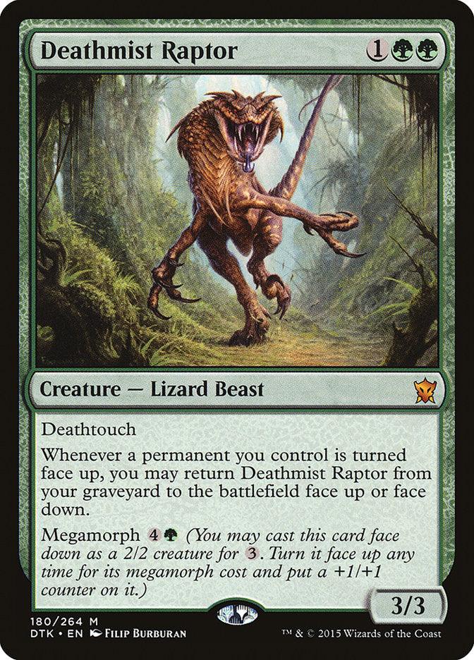 Deathmist Raptor [Dragons of Tarkir] - Rocket TCG