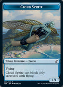 Cloud Sprite Token [Time Spiral Remastered Tokens] - Rocket TCG