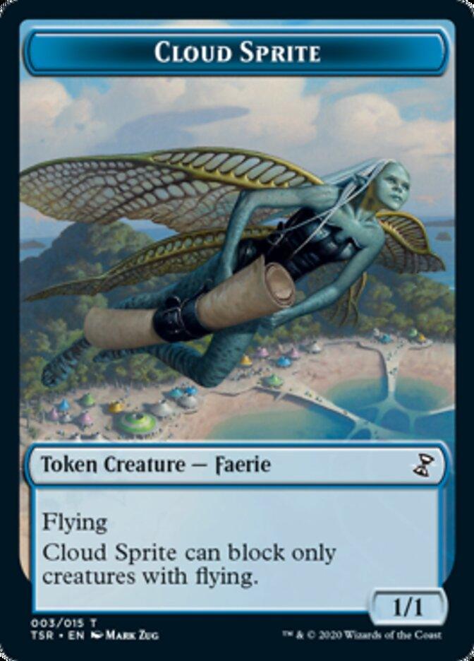 Cloud Sprite Token [Time Spiral Remastered Tokens] - Rocket TCG