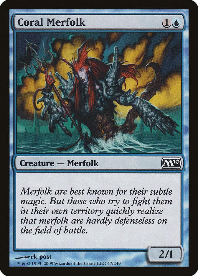 Coral Merfolk [Magic 2010] - Rocket TCG