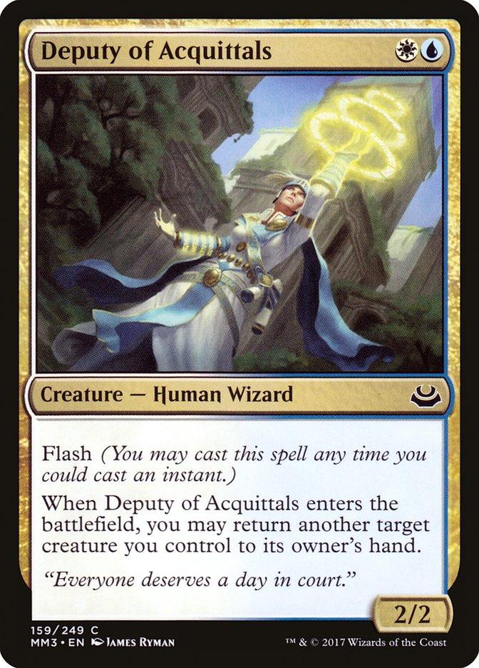 Deputy of Acquittals [Modern Masters 2017] - Rocket TCG