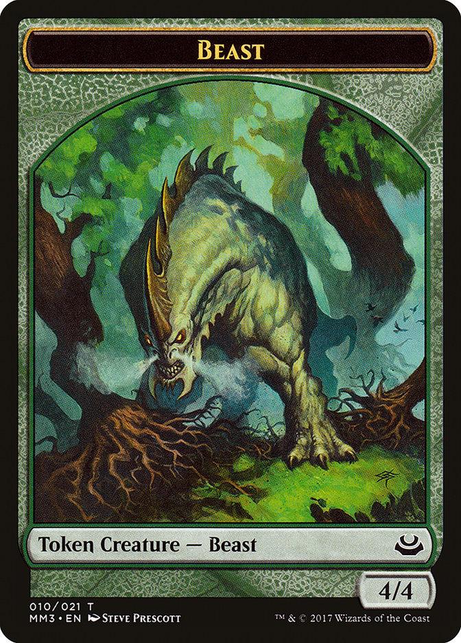 Beast Token (010/021) [Modern Masters 2017 Tokens] - Rocket TCG