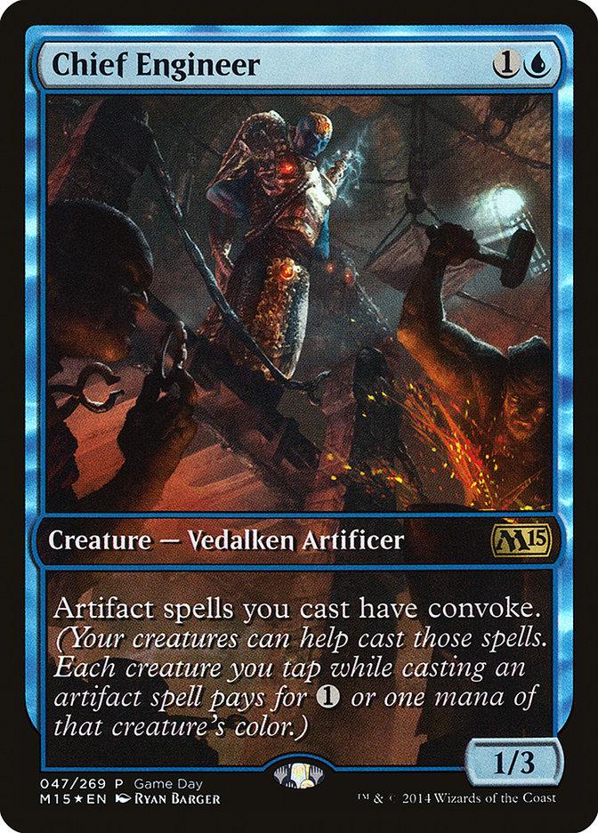Chief Engineer (Game Day) [Magic 2015 Promos] - Rocket TCG