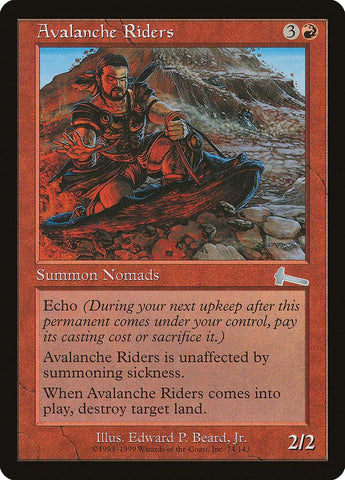 Avalanche Riders [Urza's Legacy] - Rocket TCG