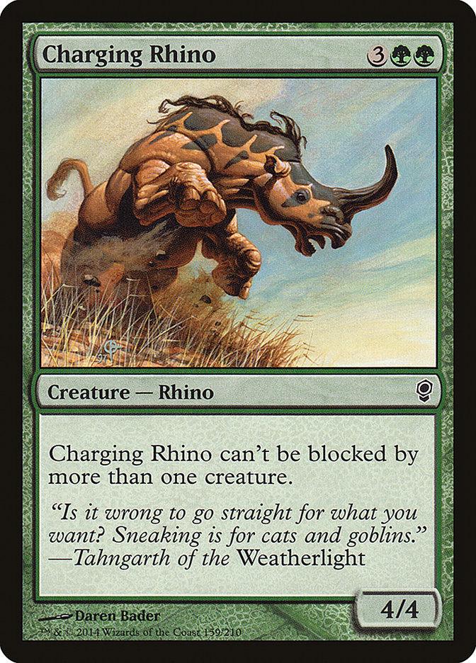 Charging Rhino [Conspiracy] - Rocket TCG