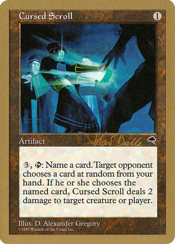 Cursed Scroll (Kai Budde) [World Championship Decks 1999] - Rocket TCG