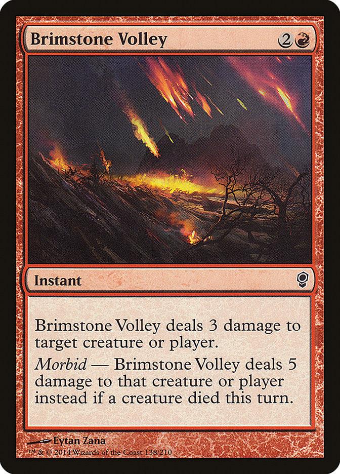 Brimstone Volley [Conspiracy] - Rocket TCG