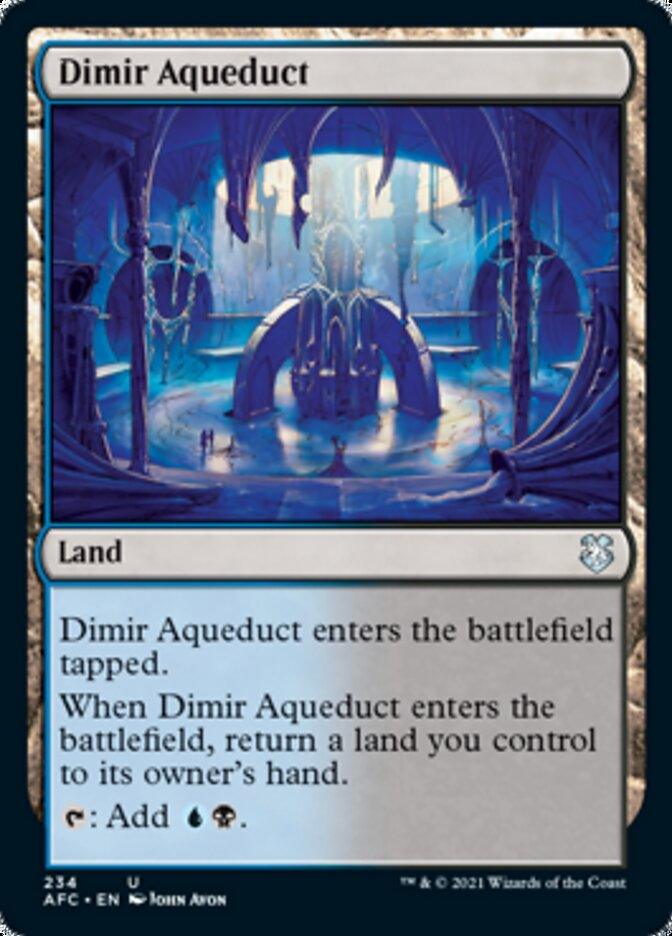 Dimir Aqueduct [Dungeons & Dragons: Adventures in the Forgotten Realms Commander] - Rocket TCG