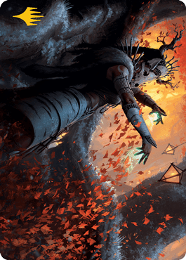 Dawnhart Rejuvenator Art Card (Gold-Stamped Signature) [Innistrad: Midnight Hunt Art Series] - Rocket TCG