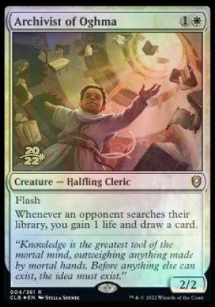 Archivist of Oghma [Commander Legends: Battle for Baldur's Gate Prerelease Promos] - Rocket TCG