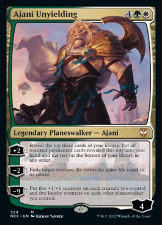 Ajani Unyielding [Streets of New Capenna Commander] - Rocket TCG