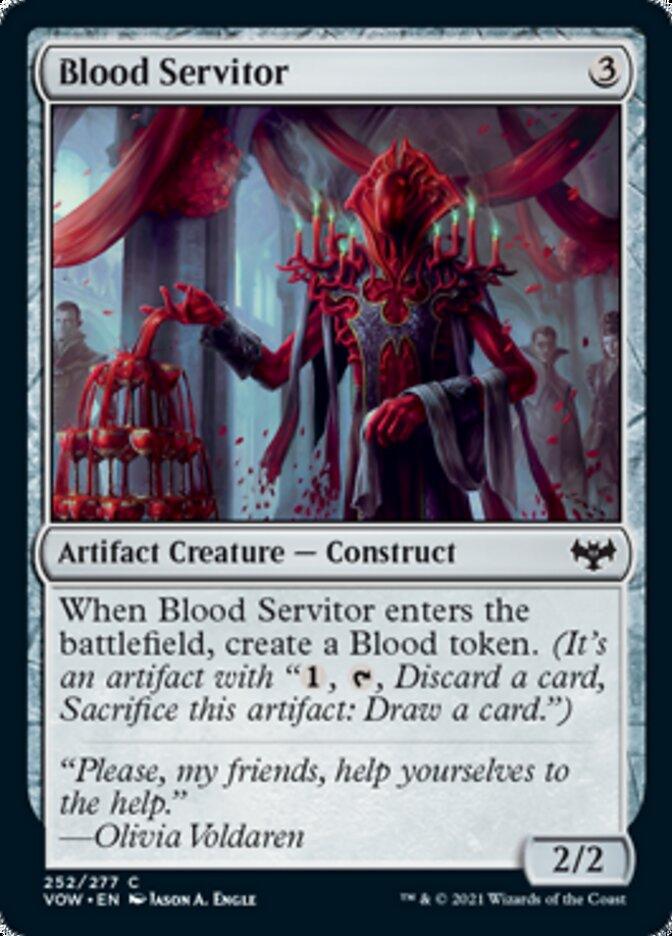 Blood Servitor [Innistrad: Crimson Vow] - Rocket TCG