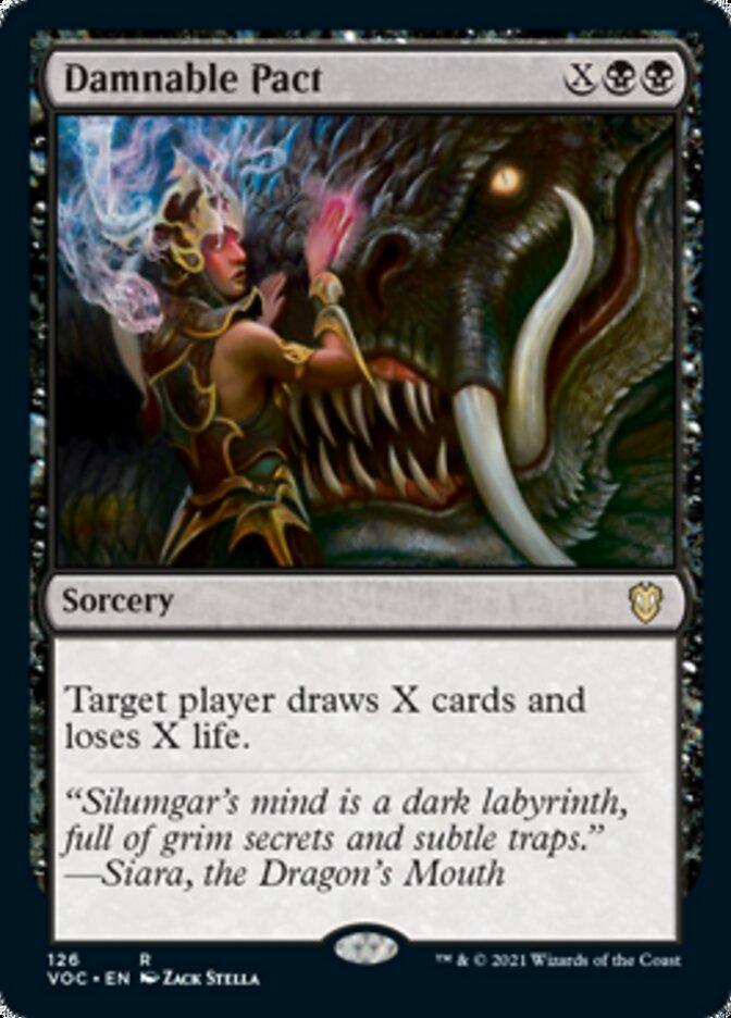 Damnable Pact [Innistrad: Crimson Vow Commander] - Rocket TCG