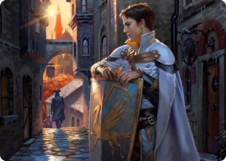 Dennick, Pious Apprentice Art Card [Innistrad: Midnight Hunt Art Series] - Rocket TCG