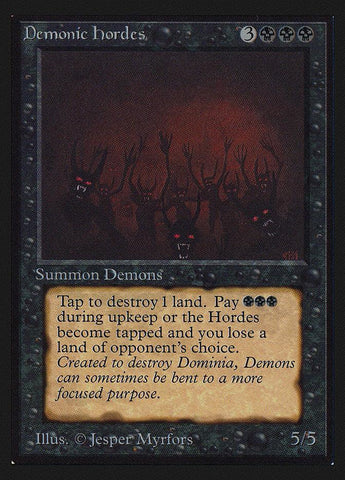 Demonic Hordes [International Collectors' Edition] - Rocket TCG